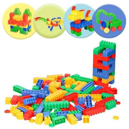 Let's Play - Zestaw klocków konstrukcyjnych dla dzieci (Zestaw 2)