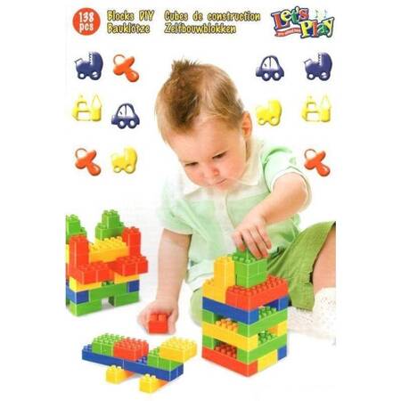 Let's Play - Zestaw klocków konstrukcyjnych dla dzieci (Zestaw 4)