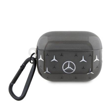 Mercedes Large Star Pattern - Etui AirPods Pro 2 (czarny) 