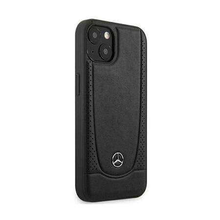 Mercedes Leather Urban Line - Etui iPhone 15 Plus (czarny)