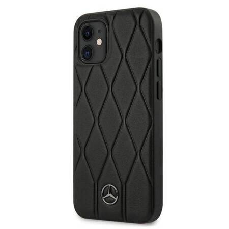 Mercedes MEHCP12SMULBK iPhone 12 mini 5,4" czarny/black hardcase Wave Line