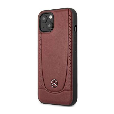 Mercedes MEHCP14SARMRE iPhone 14 6,1" czerwony/red hardcase Leather Urban Bengale