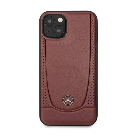 Mercedes MEHCP14SARMRE iPhone 14 6,1" czerwony/red hardcase Leather Urban Bengale