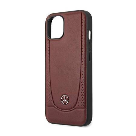 Mercedes MEHCP14SARMRE iPhone 14 6,1" czerwony/red hardcase Leather Urban Bengale