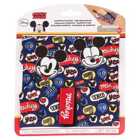 Mickey Mouse - Wielorazowa owijka śniadaniowa