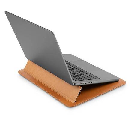 Moshi Muse 14 3-in-1 Slim - Pokrowiec MacBook Pro 14 (2021) (Caramel Brown)