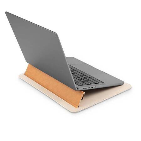 Moshi Muse 14 3-in-1 Slim - Pokrowiec MacBook Pro 14 (2021) (Seashell White)