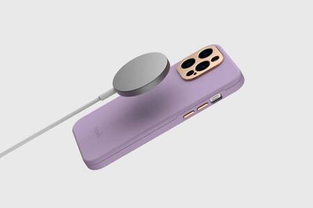 Moshi Napa MagSafe - Skórzane etui iPhone 14 (Midnight Black)