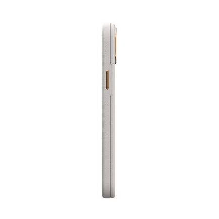 Moshi Napa MagSafe - Skórzane etui iPhone 14 Plus (Serene Gray)