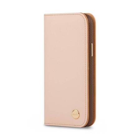 Moshi Overture - Etui 3w1 z klapką iPhone 13 (antybakteryjne NanoShield™) (Luna Pink)