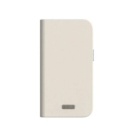 Moshi Overture MagSafe - Skórzane etui 3w1 z klapką iPhone 15 (Eggnog White)