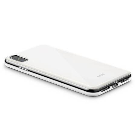 Moshi iGlaze - Etui iPhone Xs Max (Pearl White)