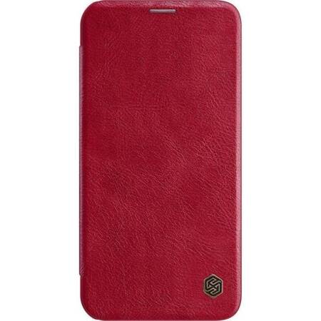 Nillkin Qin Leather Case - Etui Apple iPhone 12 Pro Max (Red)