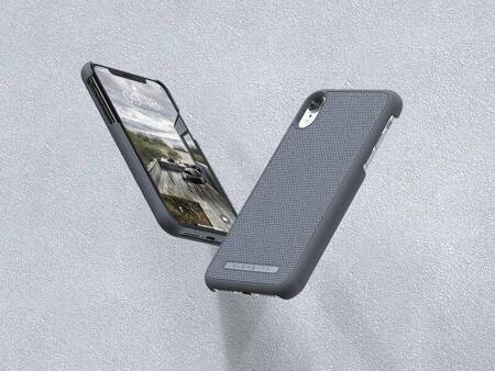 Nordic Elements Original Idun - Materiałowe etui iPhone XR (Mid Grey)