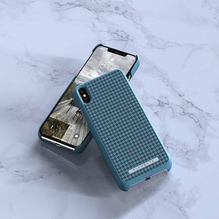 Nordic Elements Saeson Idun - Materiałowe etui iPhone Xs Max (Petrol)