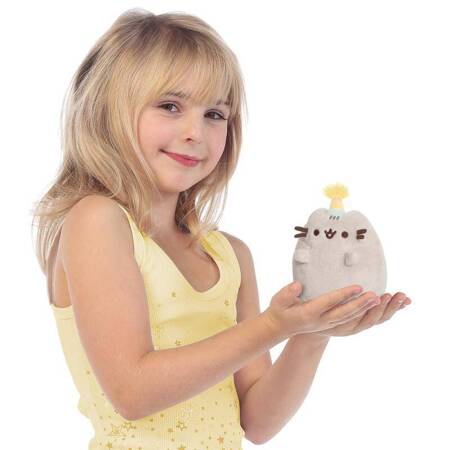 Pusheen - Pluszowa maskotka w czapeczce urodzinowej 14 cm