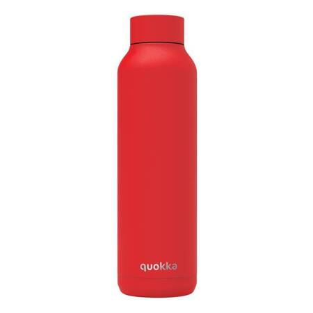 Quokka Solid - Butelka termiczna ze stali nierdzewnej 630 ml (Quartz Lava)(Powder Coating)