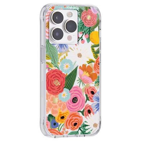 Rifle Paper Clear MagSafe - Etui iPhone 14 Pro (Garden Party Blush)