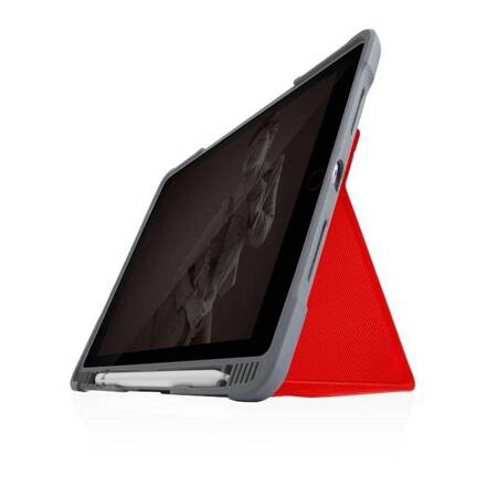 STM Dux Plus Duo - Etui iPad 10.2” 9 (2021) / 8 (2020) / 7 (2019) (Red)