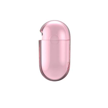 Speck Presidio Clear - Etui Apple AirPods 3 z ochroną antybakteryjną Microban (Icy Pink)