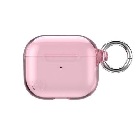 Speck Presidio Clear - Etui Apple AirPods 3 z ochroną antybakteryjną Microban (Icy Pink)