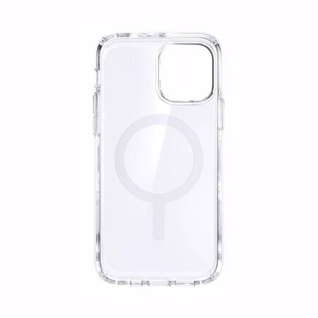 Speck Presidio Perfect-Clear + MagSafe – Etui iPhone 12 / iPhone 12 Pro z powłoką MICROBAN (Clear)