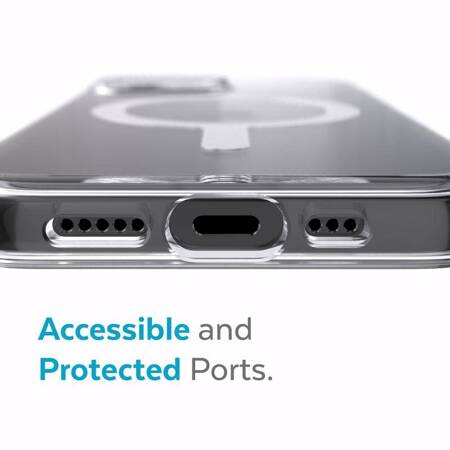 Speck Presidio Perfect-Clear + MagSafe – Etui iPhone 12 / iPhone 12 Pro z powłoką MICROBAN (Clear)