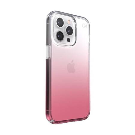 Speck Presidio Perfect-Clear + Ombre - Etui iPhone 13 Pro z powłoką MICROBAN (Clear/Vintage Rose)