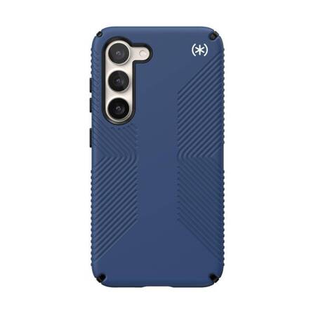 Speck Presidio2 Grip - Antypoślizgowe etui Samsung Galaxy S23 (Coastal Blue/Black)