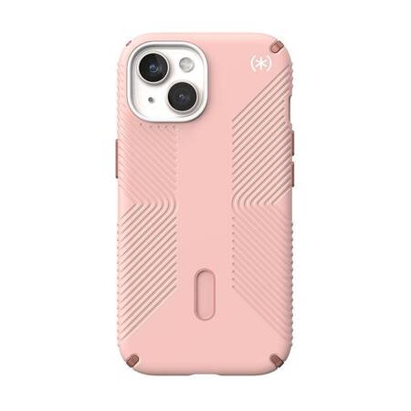 Speck Presidio2 Grip ClickLock & MagSafe - Etui iPhone 15 / iPhone 14 / iPhone 13 (Dahlia Pink/Rose Copper)