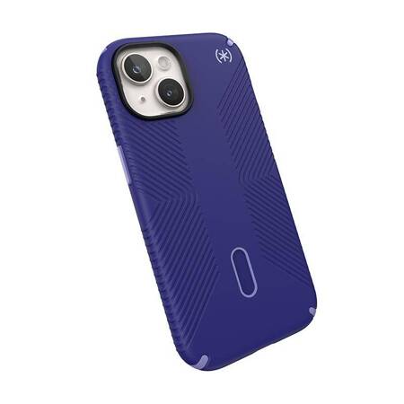 Speck Presidio2 Grip ClickLock & MagSafe - Etui iPhone 15 / iPhone 14 / iPhone 13 (Future Blue/Purple Ink)