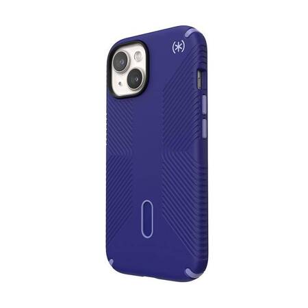 Speck Presidio2 Grip ClickLock & MagSafe - Etui iPhone 15 / iPhone 14 / iPhone 13 (Future Blue/Purple Ink)