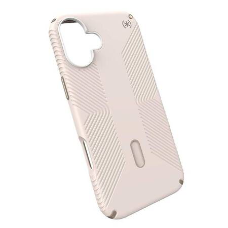 Speck Presidio2 Grip ClickLock & MagSafe - Etui iPhone 16 Plus (Bleached Bone / Heirloom Gold / Hazel Brown)