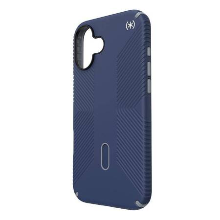 Speck Presidio2 Grip ClickLock & MagSafe - Etui iPhone 16 Plus (Coastal Blue / Dust Grey / White)