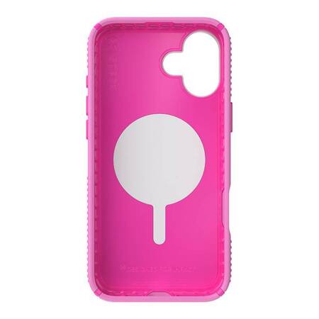 Speck Presidio2 Grip ClickLock & MagSafe - Etui iPhone 16 Plus (True Pink / Shocking Pink / White)