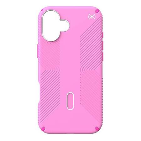 Speck Presidio2 Grip ClickLock & MagSafe - Etui iPhone 16 Plus (True Pink / Shocking Pink / White)