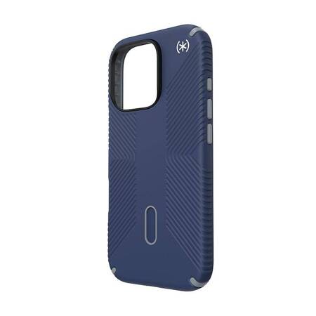 Speck Presidio2 Grip ClickLock & MagSafe - Etui iPhone 16 Pro (Coastal Blue / Dust Grey / White)