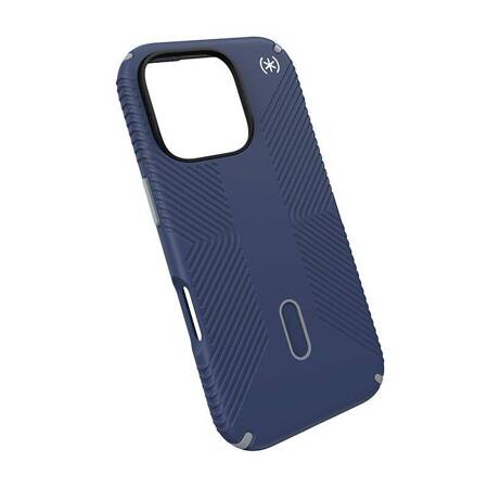 Speck Presidio2 Grip ClickLock & MagSafe - Etui iPhone 16 Pro (Coastal Blue / Dust Grey / White)