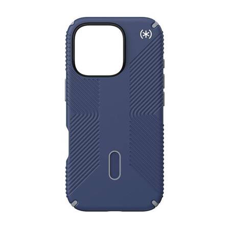 Speck Presidio2 Grip ClickLock & MagSafe - Etui iPhone 16 Pro (Coastal Blue / Dust Grey / White)