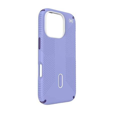 Speck Presidio2 Grip ClickLock & MagSafe - Etui iPhone 16 Pro (Future Lavender / Cassis Purple / White)