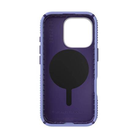 Speck Presidio2 Grip ClickLock & MagSafe - Etui iPhone 16 Pro (Future Lavender / Cassis Purple / White)