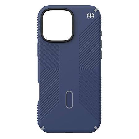 Speck Presidio2 Grip ClickLock & MagSafe - Etui iPhone 16 Pro Max (Coastal Blue / Dust Grey / White)