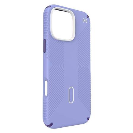 Speck Presidio2 Grip ClickLock & MagSafe - Etui iPhone 16 Pro Max (Future Lavender / Cassis Purple / White)