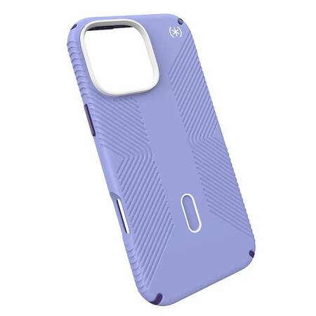 Speck Presidio2 Grip ClickLock & MagSafe - Etui iPhone 16 Pro Max (Future Lavender / Cassis Purple / White)