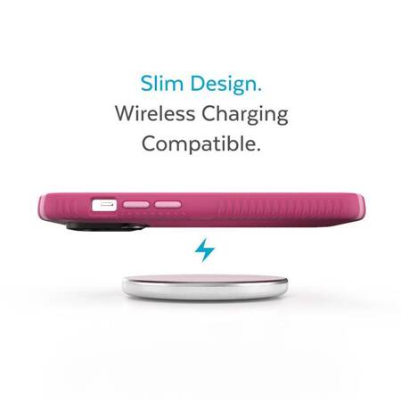 Speck Presidio2 Grip - Etui iPhone 14 Pro Max z powłoką MICROBAN (Digitalpink / Blossompink / White)