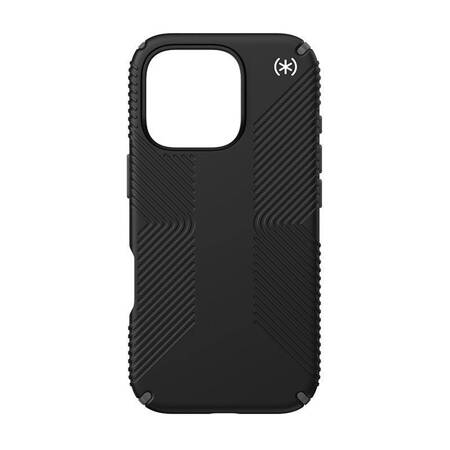 Speck Presidio2 Grip - Etui iPhone 16 Pro (Black / Slate Grey / White)