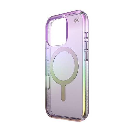 Speck Presidio2 Lux MagSafe - Etui iPhone 16 Pro (Amazing Purple / Clear)