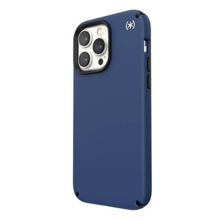 Speck Presidio2 Pro - Etui iPhone 14 Pro Max z powłoką MICROBAN (Coastal Blue / Black / White)