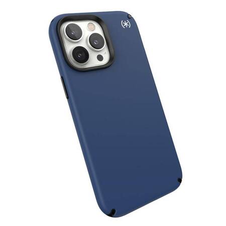 Speck Presidio2 Pro - Etui iPhone 14 Pro Max z powłoką MICROBAN (Coastal Blue / Black / White)
