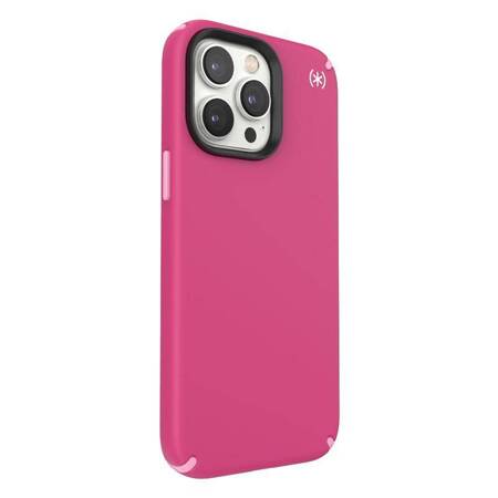 Speck Presidio2 Pro - Etui iPhone 14 Pro Max z powłoką MICROBAN (Digitalpink / Blossompink / White)